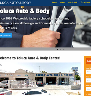 Toluca Auto & Body Re-Design